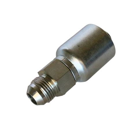 Conector Recto Rosca Jic Flare Macho Manguera R Y R