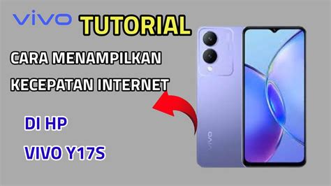 Cara Menampilkan Kecepatan Internet Di Hp Vivo Y S Youtube