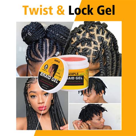 Hair Braiding Gel Braids Tames Frizz & Edges - Amazing Glow Braids ...