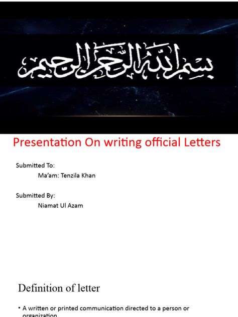 Letter Writing Pdf Madam