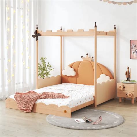 Смешное Изголовье Кровати С Тыквой,Выдвижная Деревянная Рама,Обивка ...