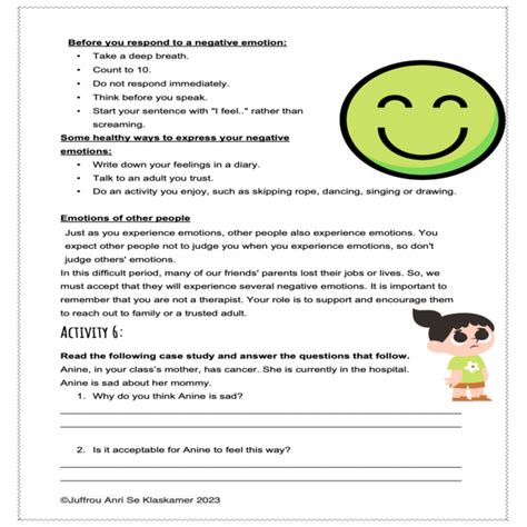 Grade 5 Life Skills Psw Term 1 Workbook • Teacha