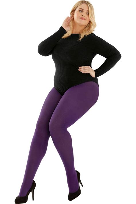 Матовые колготки больших размеров Pretty Polly Curves 60 den Plush ...