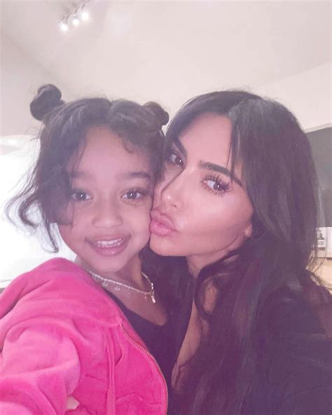 Chicago West, 5, blows kisses to the camera in new pics with mom Kim