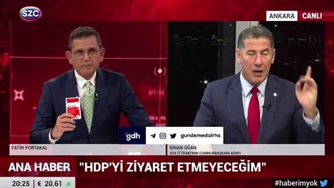 HDP yi ziyaret edecek misiniz sorusuna Sinan Oğan Etmeyeceğim