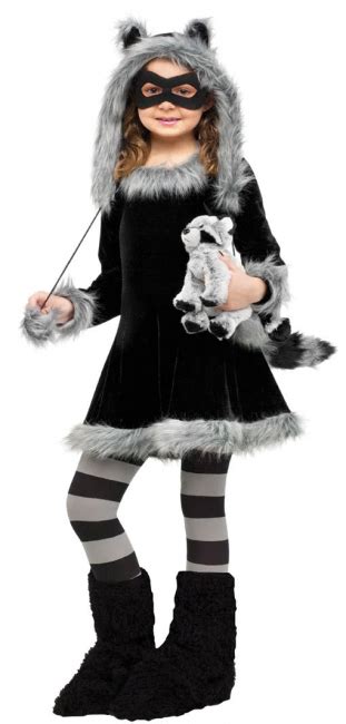 Raccoon Kids Costume Animal costumes for kids | Horror-Shop.com