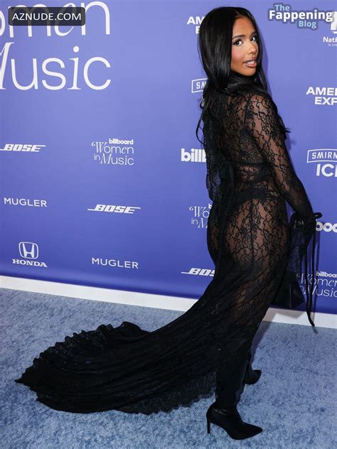 Chxrry Sexy Flashes Her Hot Tits At The Billboard Women In Music Awards In Inglewood Aznude