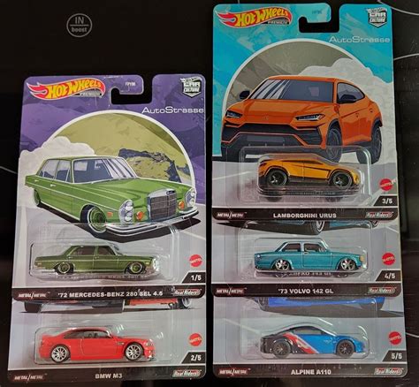 NEW HOT WHEELS PREMIUM CAR CULTURE REAL RIDERS AUTOSTRASSE Neu Und Originalverpackt In BULLE