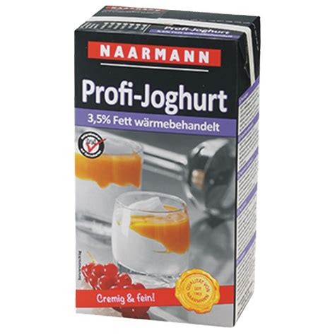 Naarmann Yoghurt Naturel 35 Lang Houdbaar 12x1 Lt 2214146 Horesca