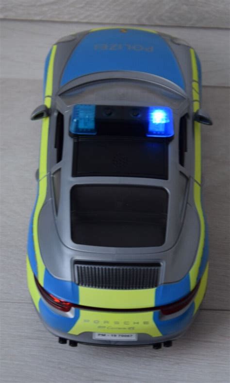 Playmobil City Action Polizei Porsche Carrera S Top Ebay