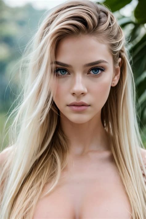 Rosto De AlexiaThompson01R Full Naked Fundo Branco Lindo Perfeito Cabelo Loiro Olhos