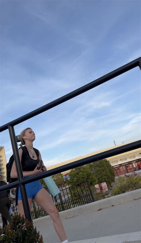 Cute College Blonde Not OC Short Shorts Volleyball Forum