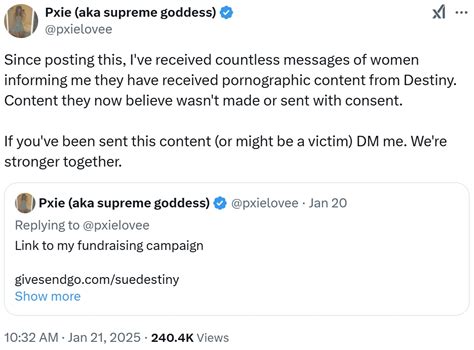 Destiny Revenge Porn Lawsuit Image Gallery List View List View Know Your Meme