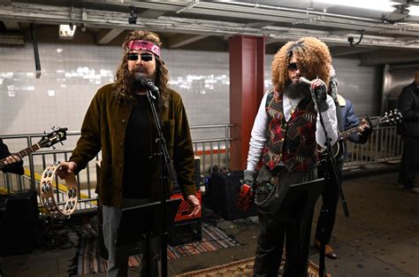 Bad Bunny Subway Busking With Jimmy Fallon Exclusive Photos