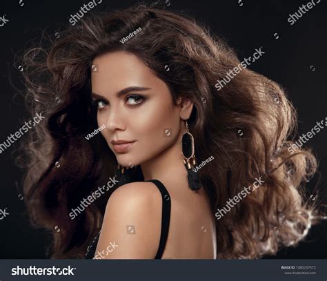 Glamour Brunette Fashion Portrait Gorgeous Sexy Stock Photo 1080237572 Shutterstock