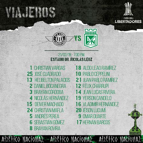 Atl Tico Nacional On Twitter Equipoprofesional Atentos Este