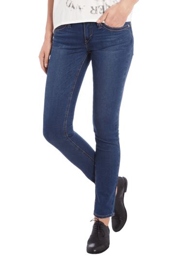 Levis Revel Low Skinny Jeans Dunkelblau Melange Online Kaufen