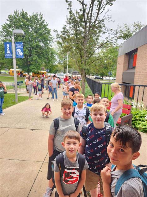 Salisbury Elementary School Students Are Ready For The First Day Of