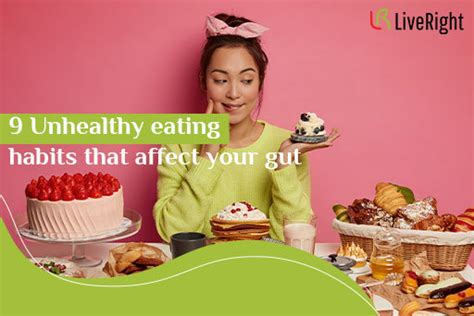 9 Unhealthy Eating Habits That Affect Your Gut