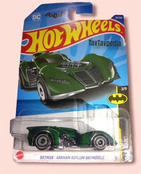 Hot Wheels Batman Arkham Asylum Batmobile Hijau Lazada Indonesia