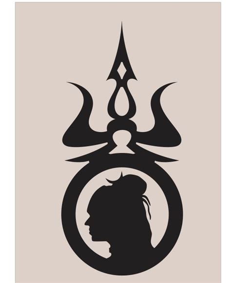 Shiva Trishul Vector