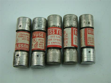 5 Bussmann Fuses 600 Volts Or Less Bls4 Misc Fuse 549n Joseph