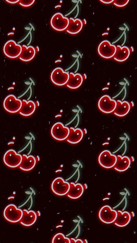 cherry wallpaper aesthetic