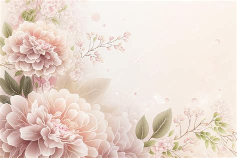 Premium Photo Soft Pink Flowers For Wedding Background Valentines