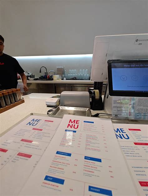 Menu at Foam Coffee - Baguio cafe, Baguio