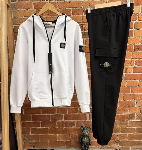 Спортивный костюм Stone Island мужской весна осень комплект одежды стон ...