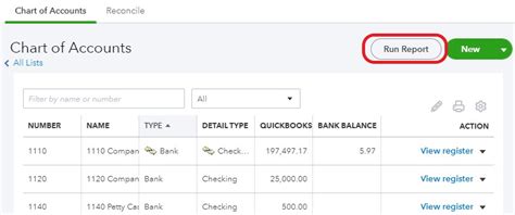 How to Set Up the Chart of Accounts in QuickBooks Online