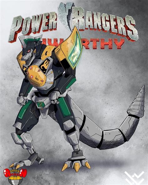 Power Rangers Unworthy Dragonzord | Power rangers, Cartoons comics, Ranger