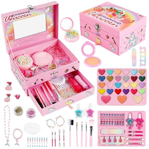 Comius Sharp Unicorno Trucchi Bambina Set Pezzi Trousse Trucchi