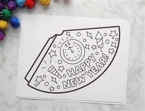 printable  years hat   ideas  kids