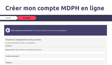 Comment Cr Er Mon Compte Mdph En Ligne Mdphenligne Cnsa Fr