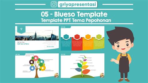 Template 05 Presentasi Materi Powerpoint Menarik Youtube