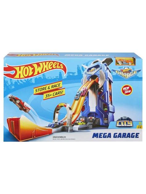 Трек Мегагараж Hot Wheels Ftb68 купить с доставкой по выгодным ценам в интернет магазине OZON