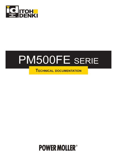 Fillable Online Doctechnique Pm500fe Eng Printpdf Fax Email Print