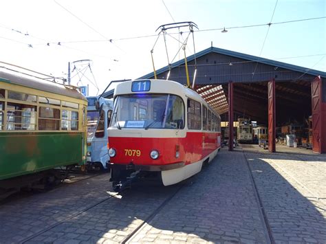 Prague Railcar 7079 Tram Travels