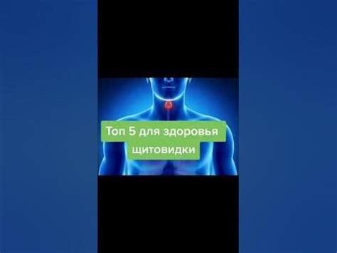 Топ 5 для здоровья щитовидки - YouTube