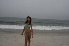 Bikini Model Christine AI Enhanced Photo Gallery