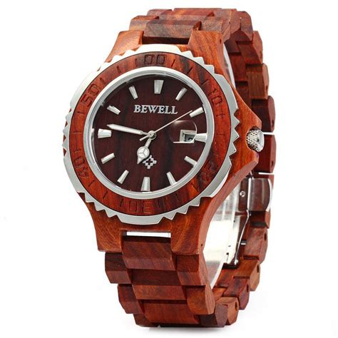 Bewell Men S Fancy Wood Watch Https Buywoodenwatches Products