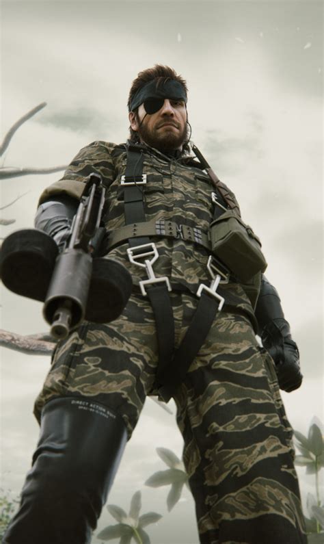 Скачать обои солдат metal gear solid Snake Kojima Productions Naked Snake Metal Gear Solid