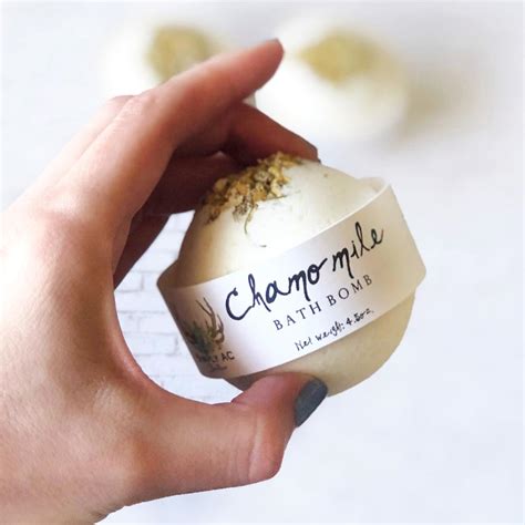 Chamomile Bath Bomb Earthly Beauty