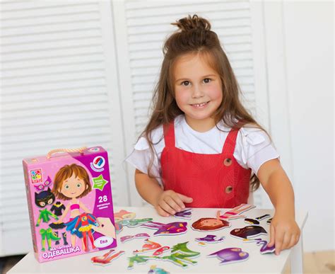 Магнітна гра-одягалка «Єва» - vladi-toys