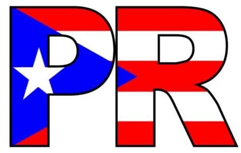 PUERTO RICO FLAG PR STICKER DECAL BANDERA PUERTO RICO LETRAS PR