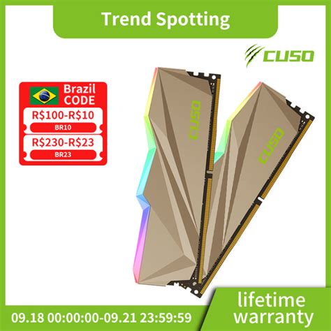 CUSO memoria ram ddr4 16GB 8GBx2 3200MHz 3600MHz Memoria RGB Ram DDR4 ...