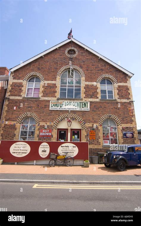 Craven Arms Shropshire Land Of Lost Content Museum Exterior Stock Photo