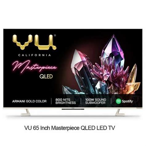 Vu 65 Inch Masterpiece Qled Led Tv At ₹ 88990 Vu Led Tv In Ahmedabad