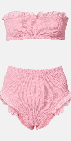 Hunza G Peggy Ruffled Bikini